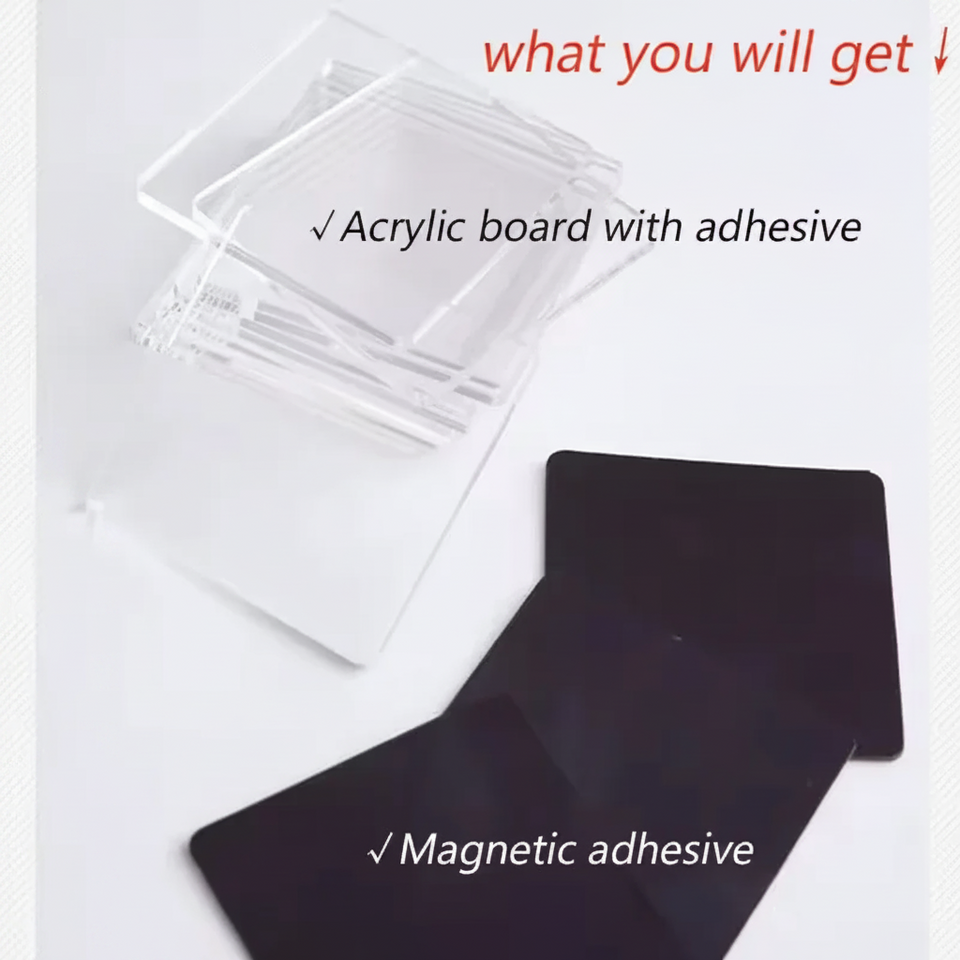 FridgeArt – Kreativ & persönlich – DIY-Acryl-Magnet-Set für den Kühlschrank