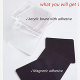 FridgeArt – Kreativ & persönlich – DIY-Acryl-Magnet-Set für den Kühlschrank
