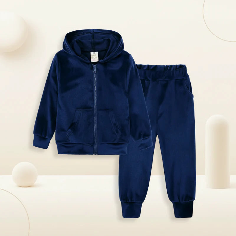 Kids Tales – Warm & Comfortabel – Velvet Trainingsanzug für Kinder