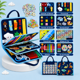 7-in-1 Busy Board – Motorik & læring – Aktivitetstavle