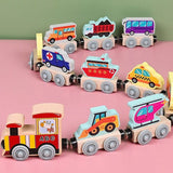 Tiny Express™ – Ausmalen & Gestalten - Holzeisenbahnspielzeug