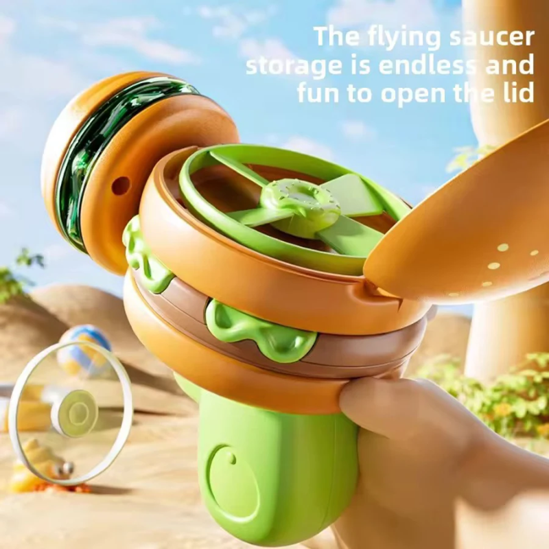 Flying Disk Toy – Kreativ & in Bewegung – Gyro Gun