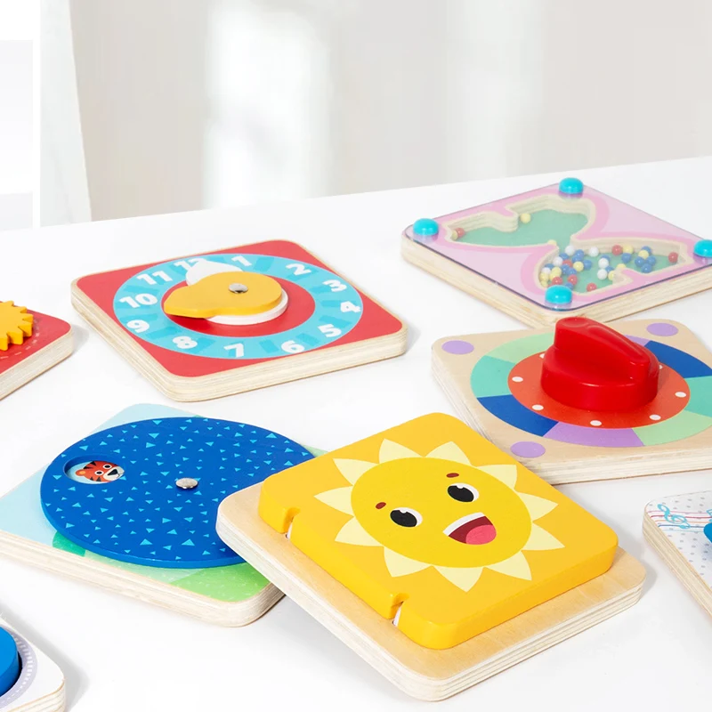 TinySkills – Kreativ & Lernfördernd – Montessori-Magnet-Busy-Board-Spielbrett