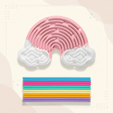 FidgetFrost – Verspielt & Weich – Silikon-Busy Board