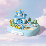 Magnetic Princess Castle – Kreativ & Magisch – Magnetisches Puppenhaus-Spielset
