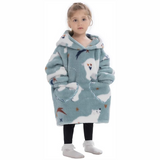 HappySnug – Süß und bequem – Kinderdecke mit Kapuze