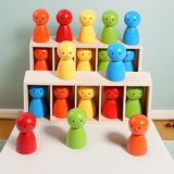 WoodenMatch – Clever & Verspielt – Montessori-Farbspiel