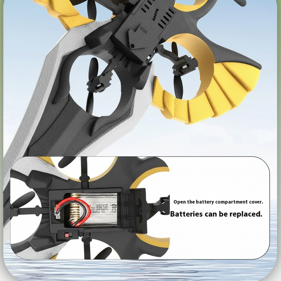 AirBlade – Verspielt & interaktiv – ferngesteuertes Flugspielzeug im Schwert-Design