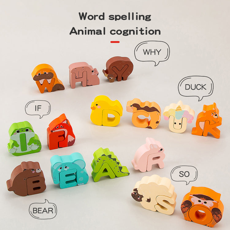 ZooLetters – Spielerisch & lehrreich – Tier-Alphabet-Puzzle für Kinder