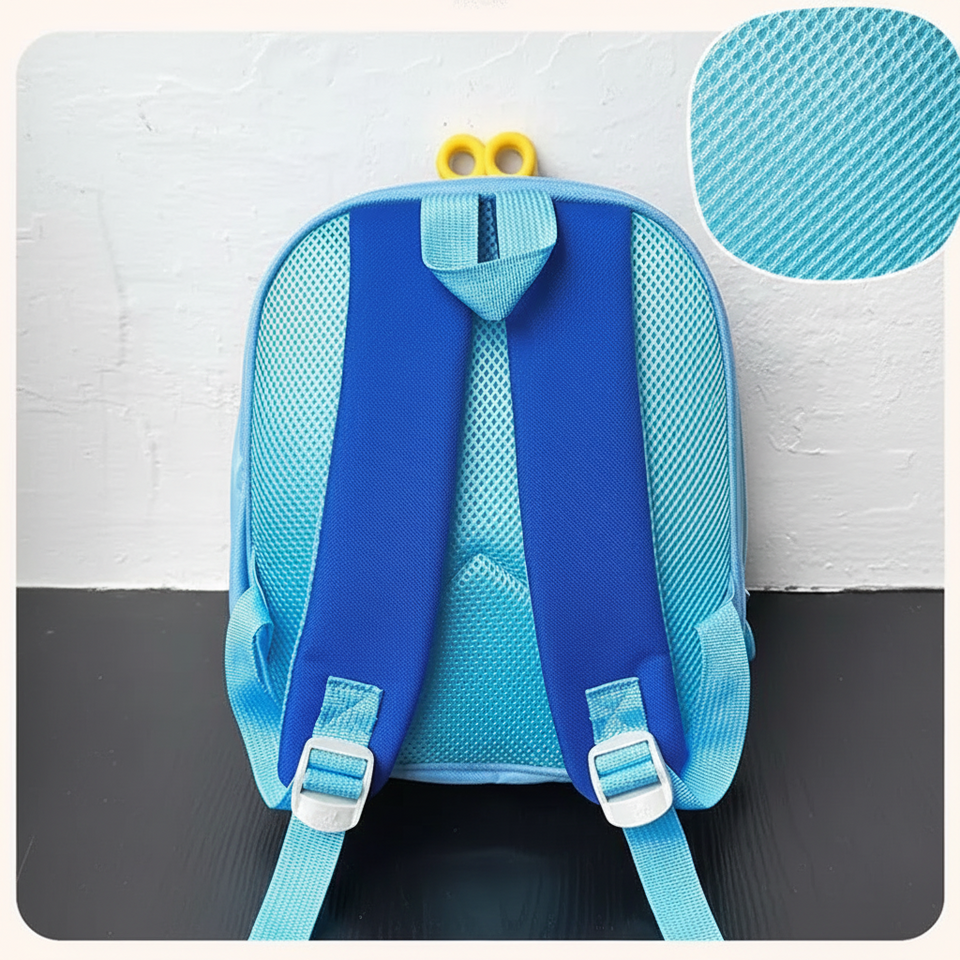 MiniBot – Cool & praktisch – Kinderrucksack mit Roboter-Motiv