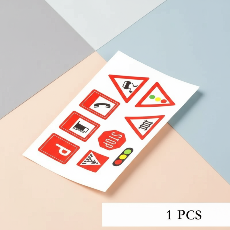 KidoTape – Farbenfroh & praktisch – Verkehrsweg-Aufkleberband-Set