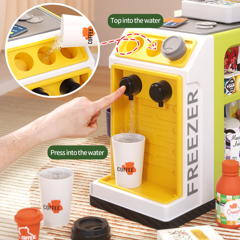 PlaySmart – Kreativ & Lernreich – Supermarkt-Spielset