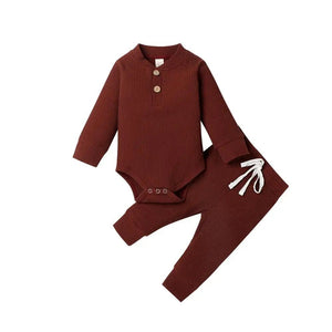 Mini Fashion™ – Bequemes Babykleid-Set