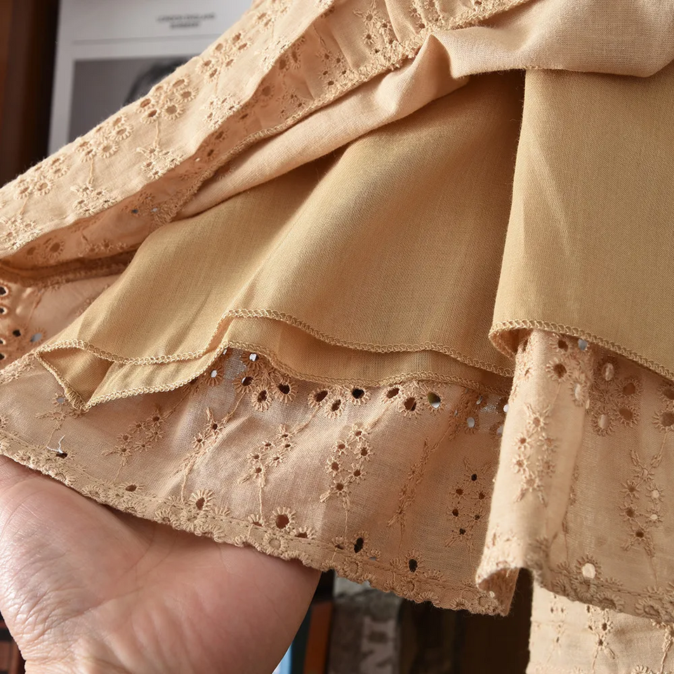 BohoBelle – Elegant & bequem – Kleid mit Stickereien