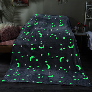 Glow In The Dark Blanket™ - Funkelnde Träume - Decke mit Nachtlichtern