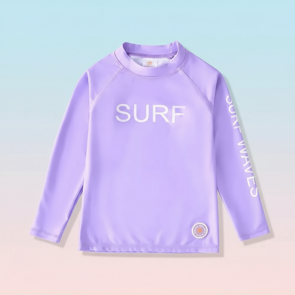 SunShield – Schützend & Flexibel – Langärmliges Surfshirt für Kinder mit UPF 50+