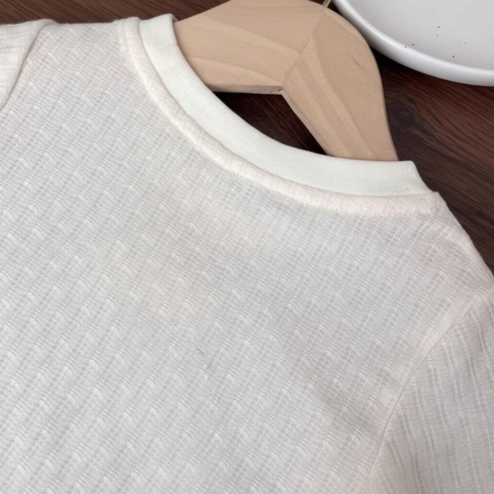 Polo Premium – Zart & Niedlich – T-Shirt mit Spitzenrand