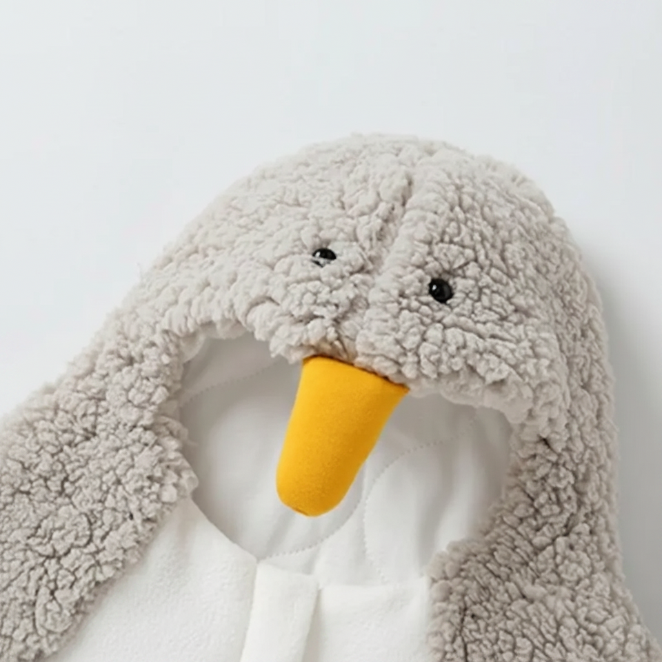 LittlePenguin – Weich & warm – Baby-Pinguin-Strampler-Schlafsack