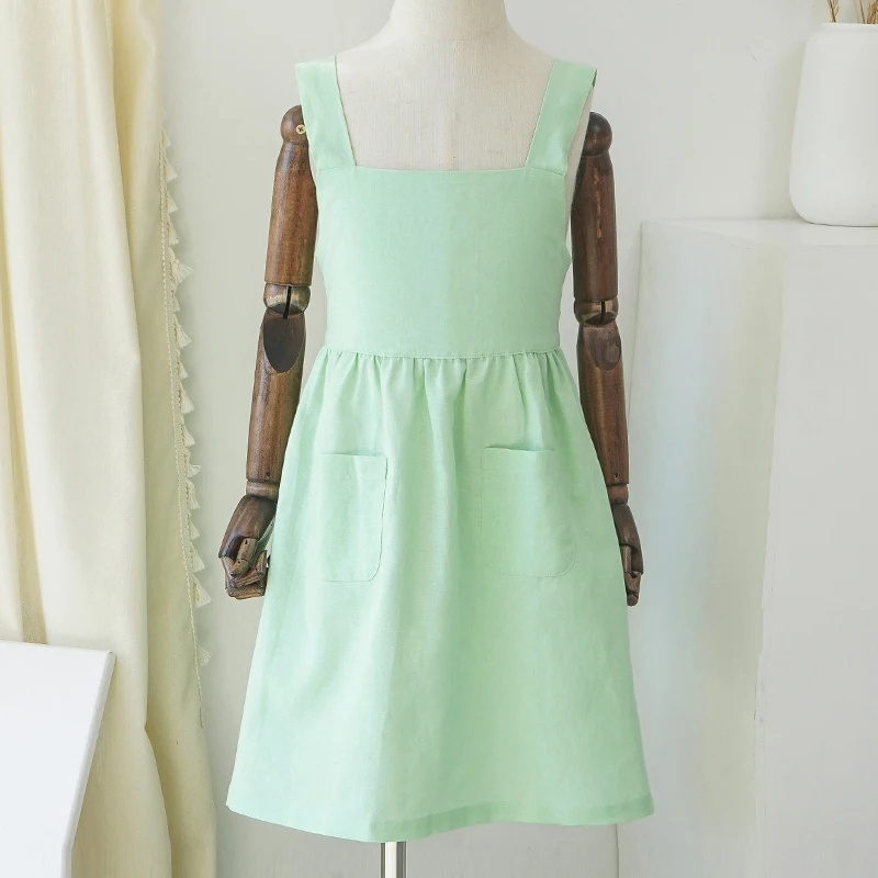 BloomGrace – Niedlich & bequem – Kinderkleid mit Schleife und verstellbaren Trägern