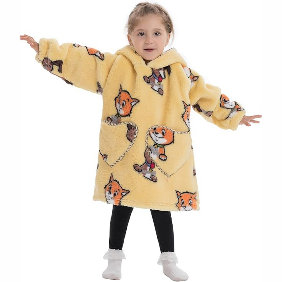 HappySnug – Süß und bequem – Kinderdecke mit Kapuze