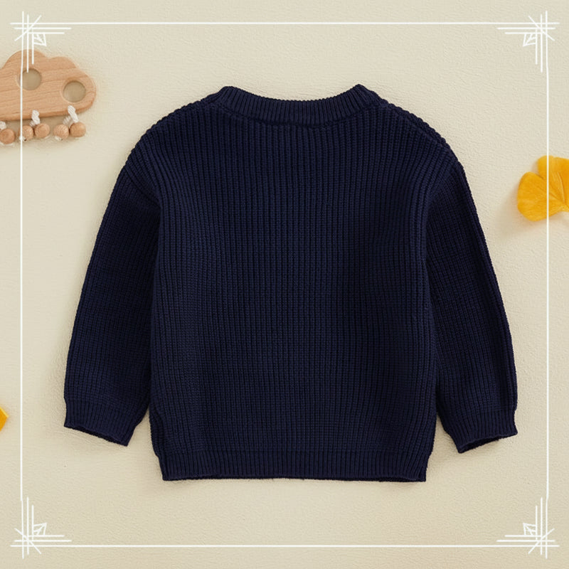 WarmWeave – Bequem & Verspielt – Pullover „Notre Dame“