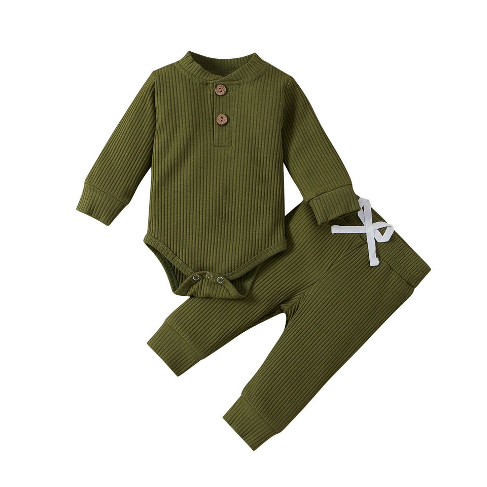 Mini Fashion™ – Bequemes Babykleid-Set