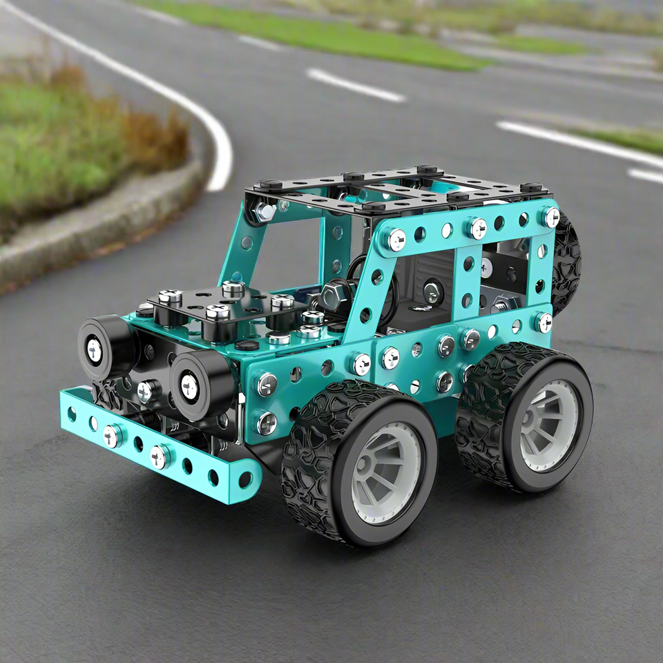MetalBuild – Cool & lehrreich – Konstruktionsfahrzeug-Set