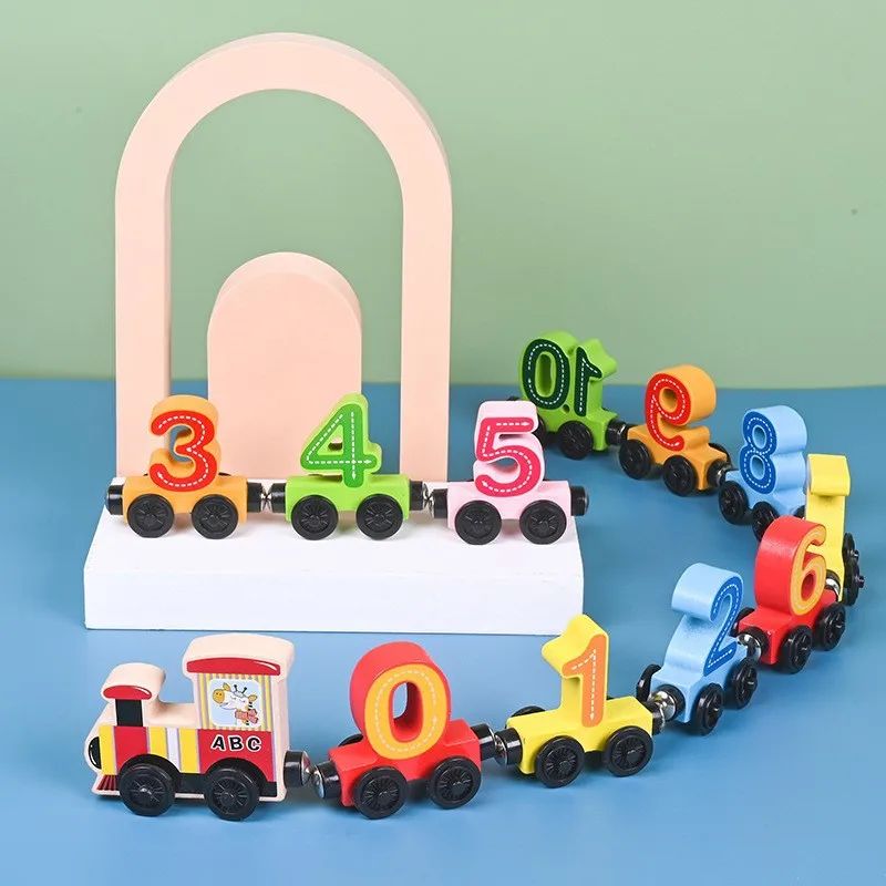 Tiny Express™ – Ausmalen & Gestalten - Holzeisenbahnspielzeug