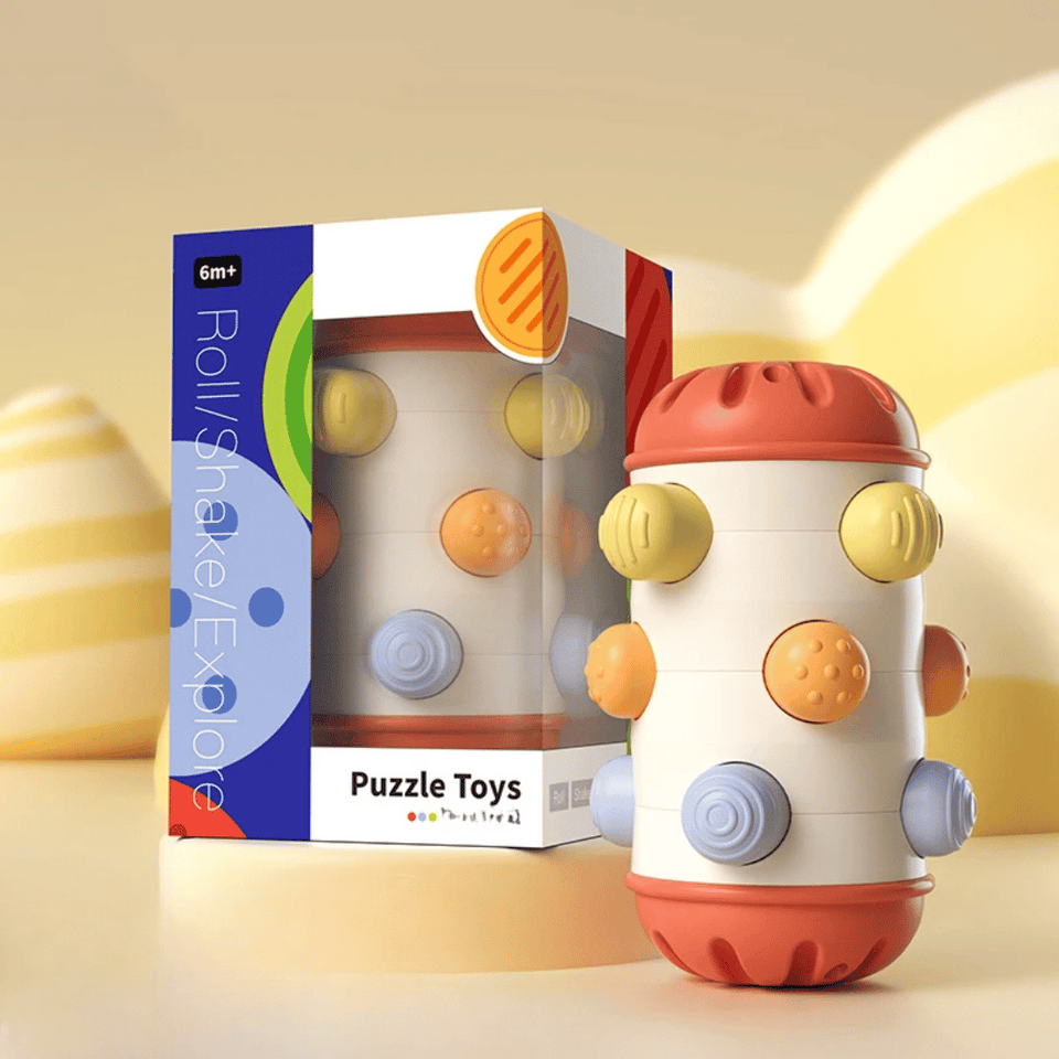 Sensory Baby Roll™ - Kravl og grib - Sanselegetøj