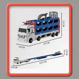CarHauler – Verspielt & abenteuerlich – Autotransporter-Spielset mit Rennwagen