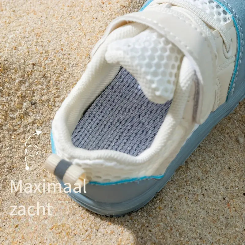 TinySteps Kids - Natürlich & sicher – Barfuß-Babyschuhe Blau