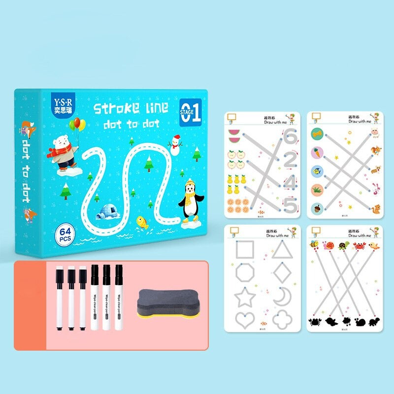 Line Book™ | Den første introduktion til at skrive - Writing Book