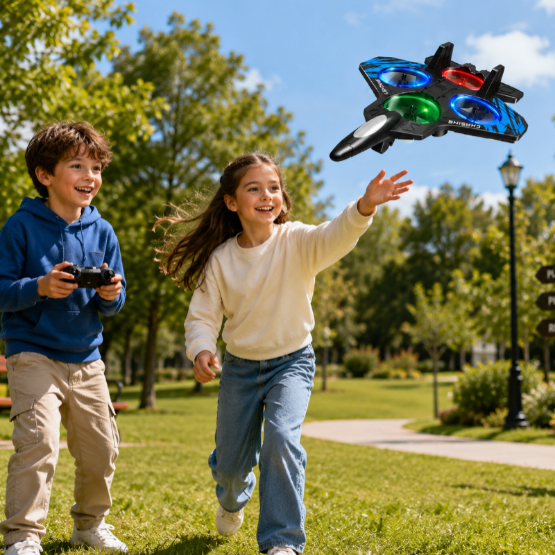 AeroBattle – Action & Spaß – RC-Stuntflugzeug mit Licht