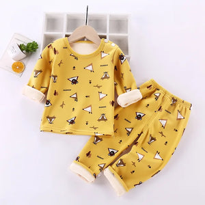 Mini Fashion™ - Kinder Cartoon Fleece Pyjama