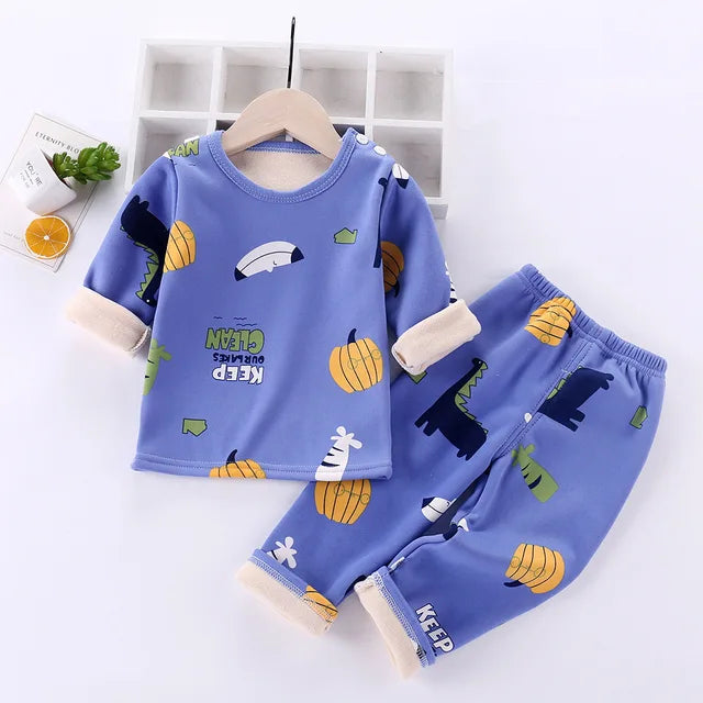 Mini Fashion™ - Kinder Cartoon Fleece Pyjama