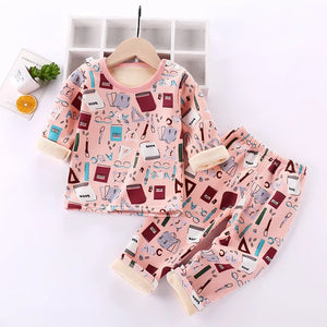 Mini Fashion™ - Kinder Cartoon Fleece Pyjama