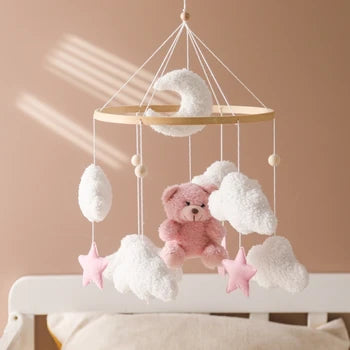 DreamBear – Beruhigend & Sanft – Babymobil für Laufstall und Wiege