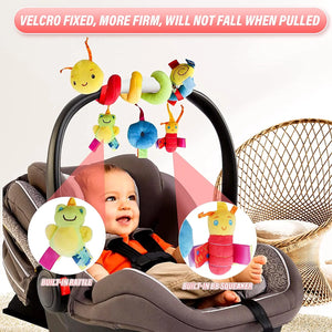Baby Mobile Snake™ - Für Kinderwagen oder Autositz - Greifspielzeug