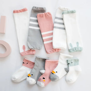 Mini Fashion™ - Babystulpen mit Stil - Beinwärmer-Set