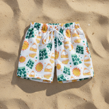 Beach Shorts – Leicht & verspielt – Tropische Kinder-Badehose
