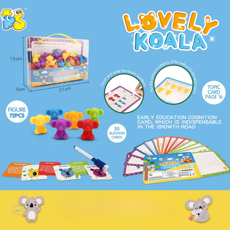 Rainbow Teddy Bears Toys™ - Pädagogisch & kreativ - Regenbogen Zählende Bären