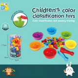 Rainbow Teddy Bears Toys™ - Pädagogisch & kreativ - Regenbogen Zählende Bären