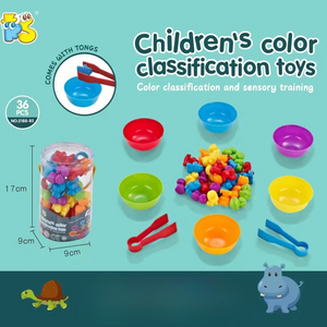 Rainbow Teddy Bears Toys™ - Pädagogisch & kreativ - Regenbogen Zählende Bären