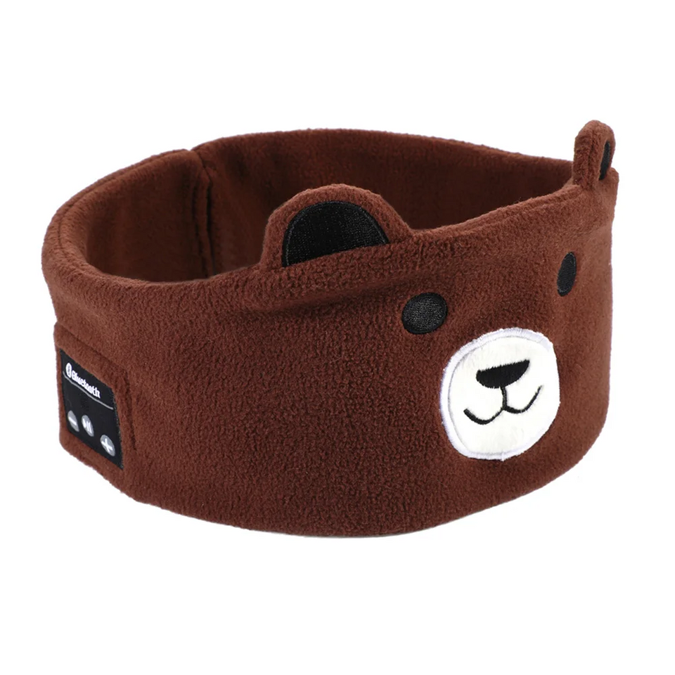 SilentRhythm – Musikalische Schlafmaske & Tiere – Kabellose Augenmaske mit Bluetooth