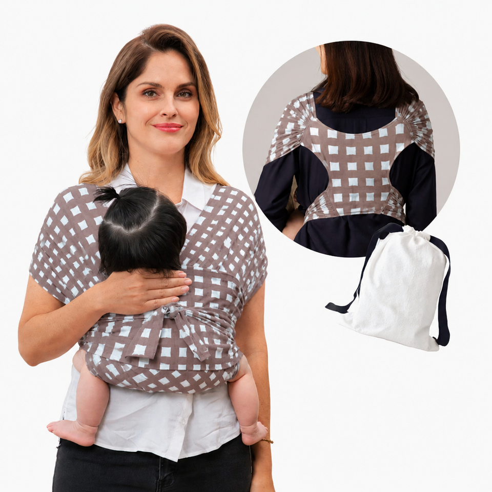 SoftNest - Bequem, atmungsaktiv und sicher – ergonomische Babytrage