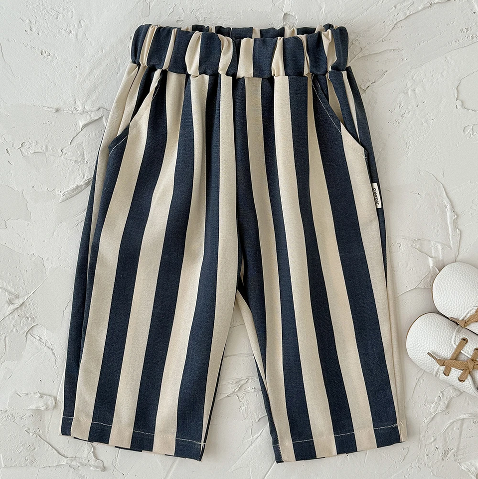 SoftStripe – Weich & bequem – Babyhose mit gestreiftem Muster