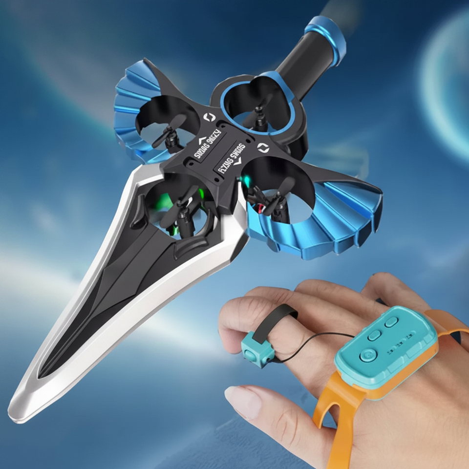AirBlade – Verspielt & interaktiv – ferngesteuertes Flugspielzeug im Schwert-Design
