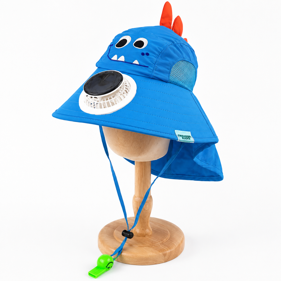 HappyShade – Sonnenschutz & Kühlung – Sommerhut für Kinder mit Ventilator