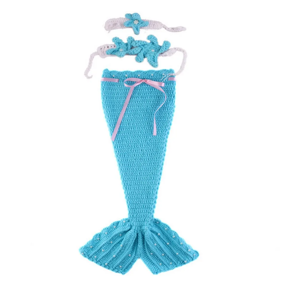 OceanPrincess – Bezaubernd & bequem – Baby-Meerjungfrauen-Set