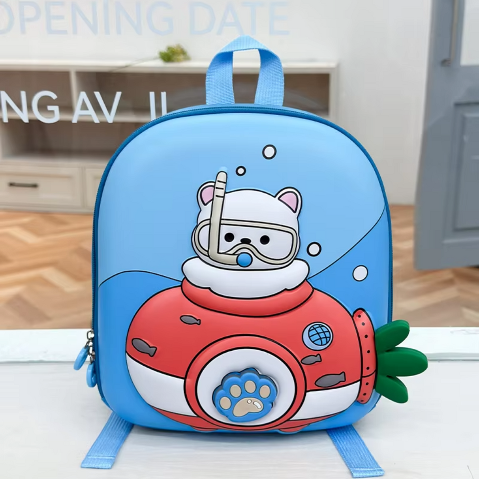KiddoPack – Niedlich & praktisch – Kinderrucksack mit leuchtendem Beinchen
